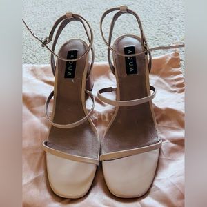 AQUA sandal heels